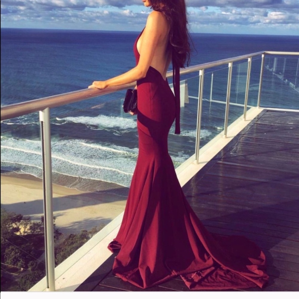 SHOWSTOPPER 🔥 Magenta Designer Gown by Gemeli Power, Las Lasciiv Gown, Sz0